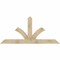 Ekena Millwork Richland Rough Sawn Timber Gable Bracket, Douglas Fir, 84"W x 38"H x 4"D x 6"F, 11/12 Pitch GBW084X38X0406RIC00RDF - alternate 1